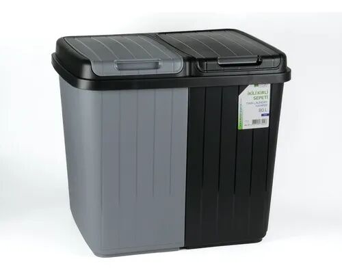 CESTO DE BASURA 80LT CON DIVISION