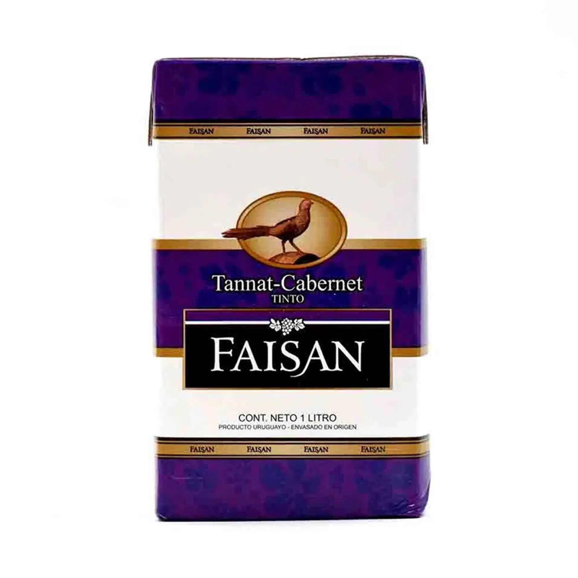 Vino Faisán Tannat Cabernet 1 L