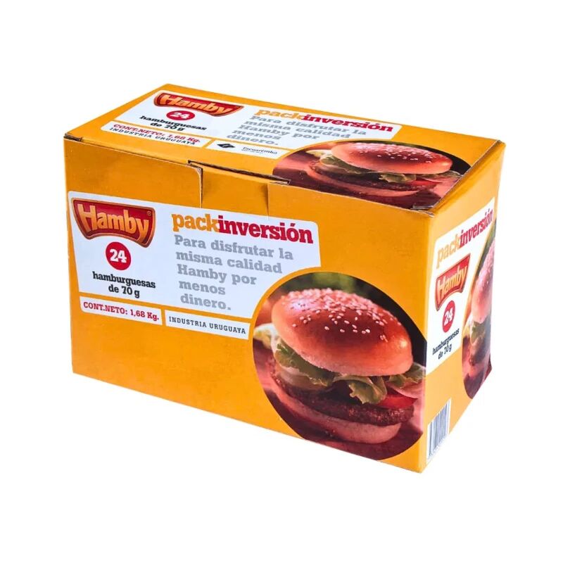 Hamburguesa Hamby 24 unidades