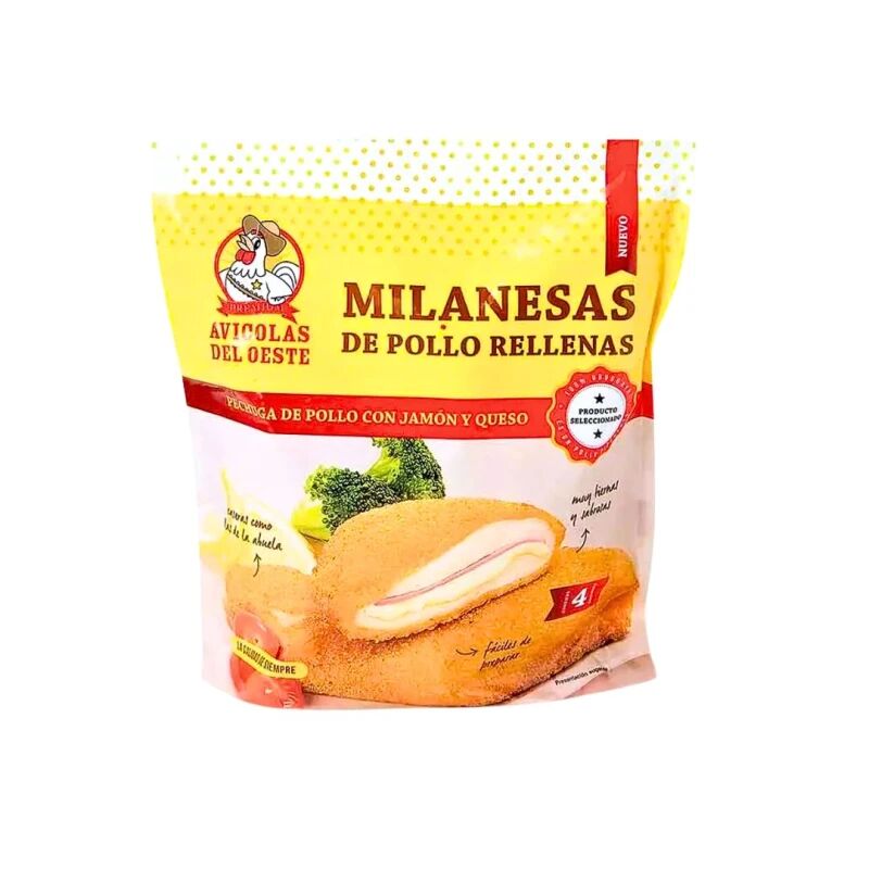Milanesa de Pollo Avícola del Oeste Rellenas 700 g