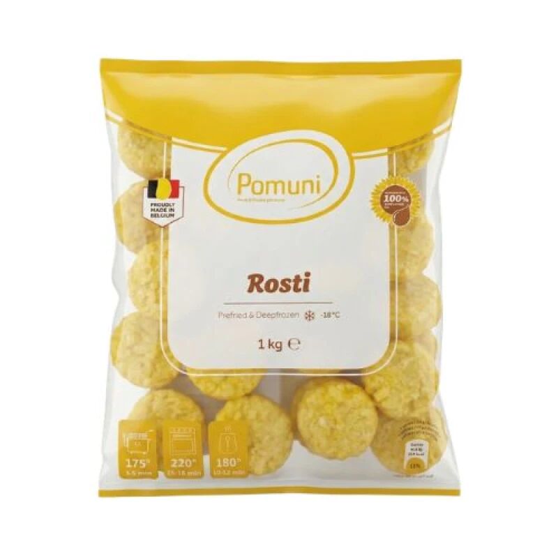 Papas rosti Pomuni 1 kg