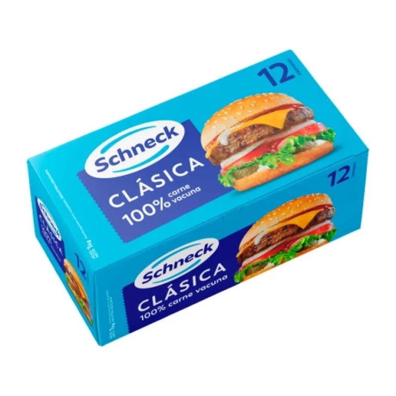 Hamburguesas Schneck 12 unidades