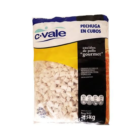 Pechuga en cubos Cevale 2,5 kg