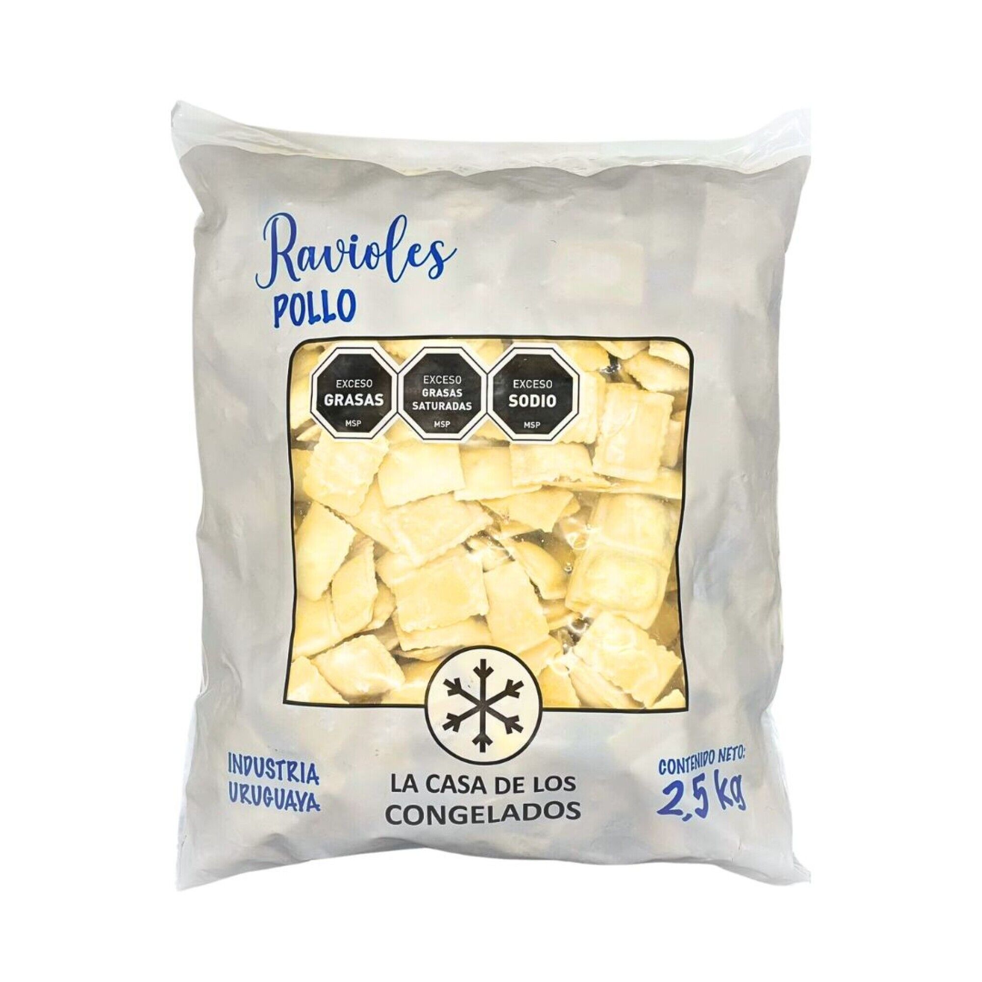Ravioles La Casa de los Congelados 2,5 kg